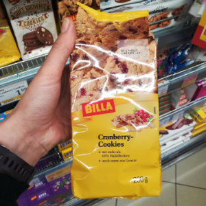 Cranberry Cookies von Billa